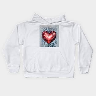 living  heart Kids Hoodie